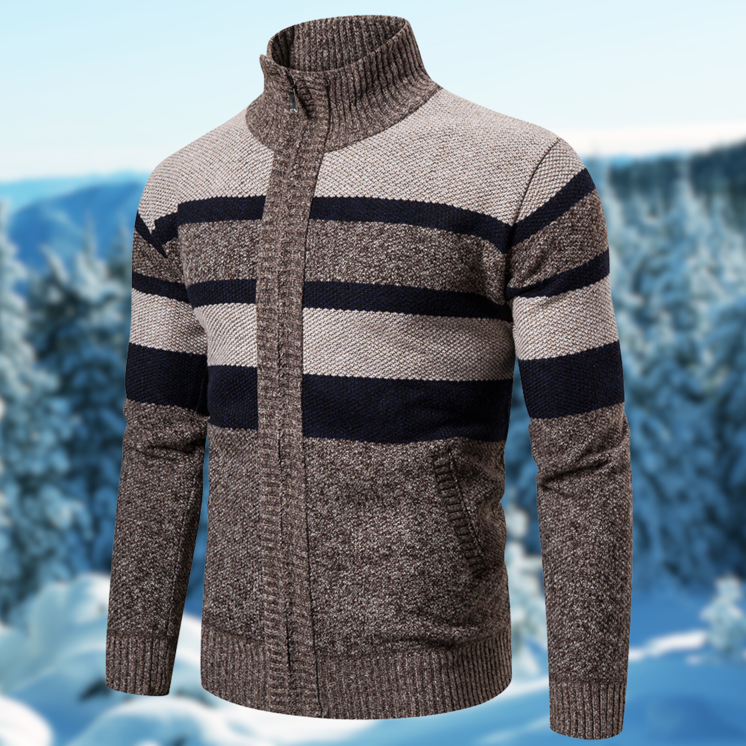 Ben – Gestreifter Pullover Für Männer