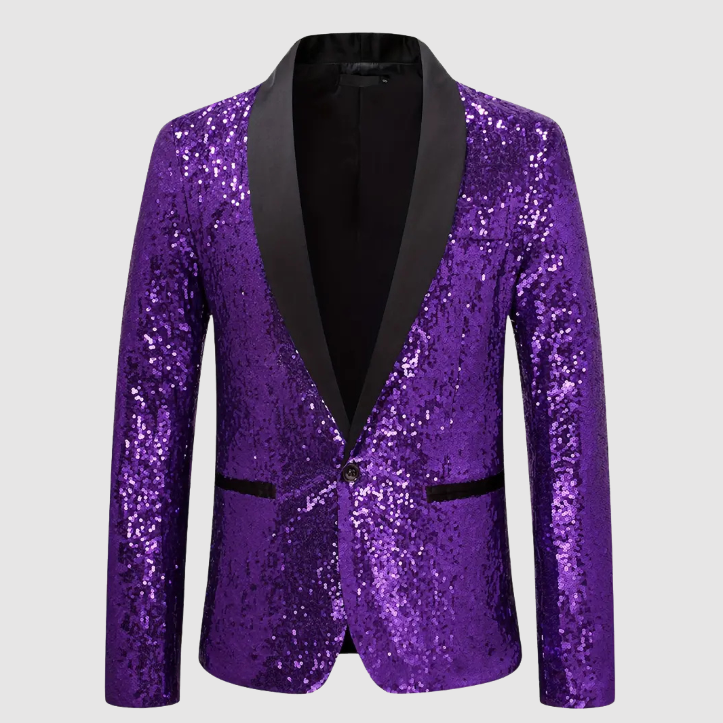 Felix - Pailletten Blazer Jacke für Männer