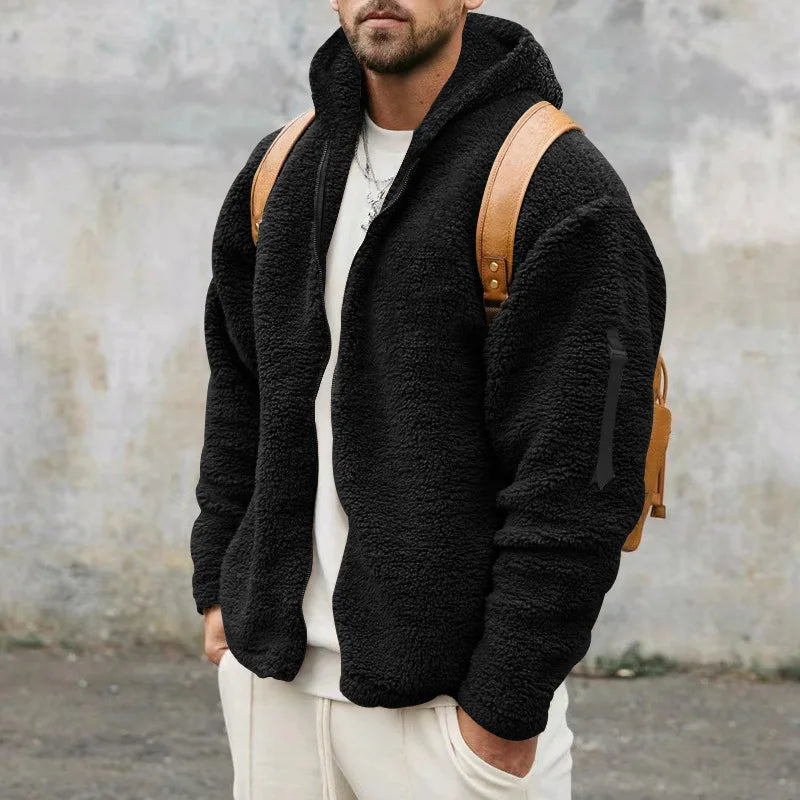Gregor – Kuscheliger Kapuzenpullover Herren Warm & Bequem