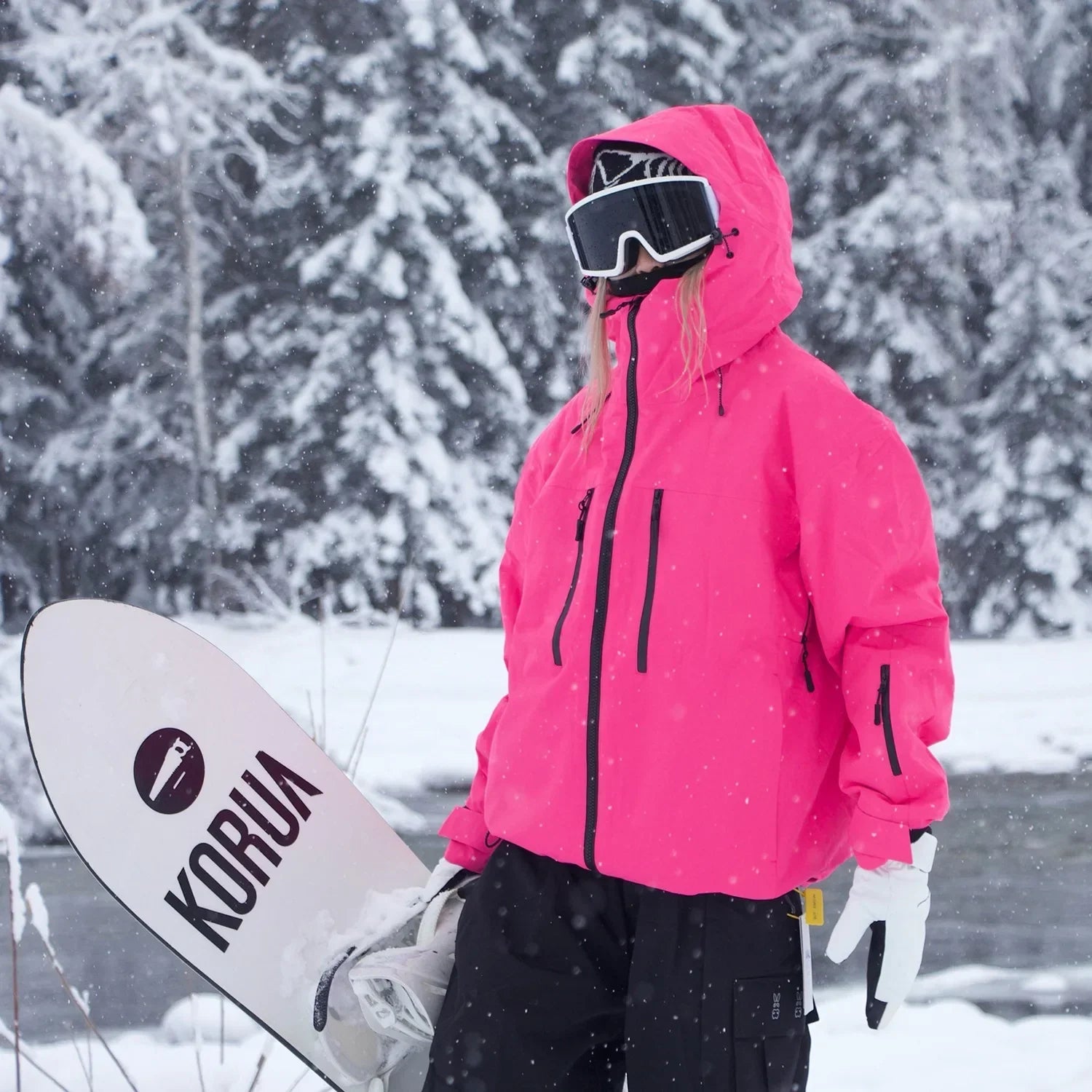 Faron - Skijacke Unisex Zeitlos Mit Kapuze & Vielseitig