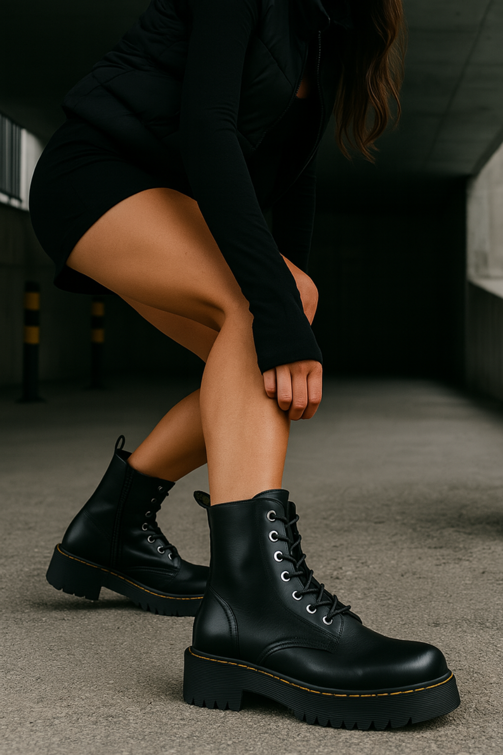 Celandine - Klassische Schnürstiefeletten aus Leder