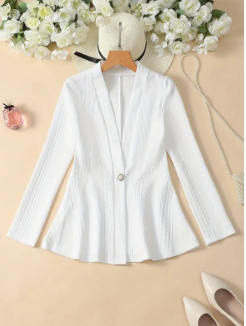 Dariah - Eleganter Damen Blazer mit V-Ausschnitt