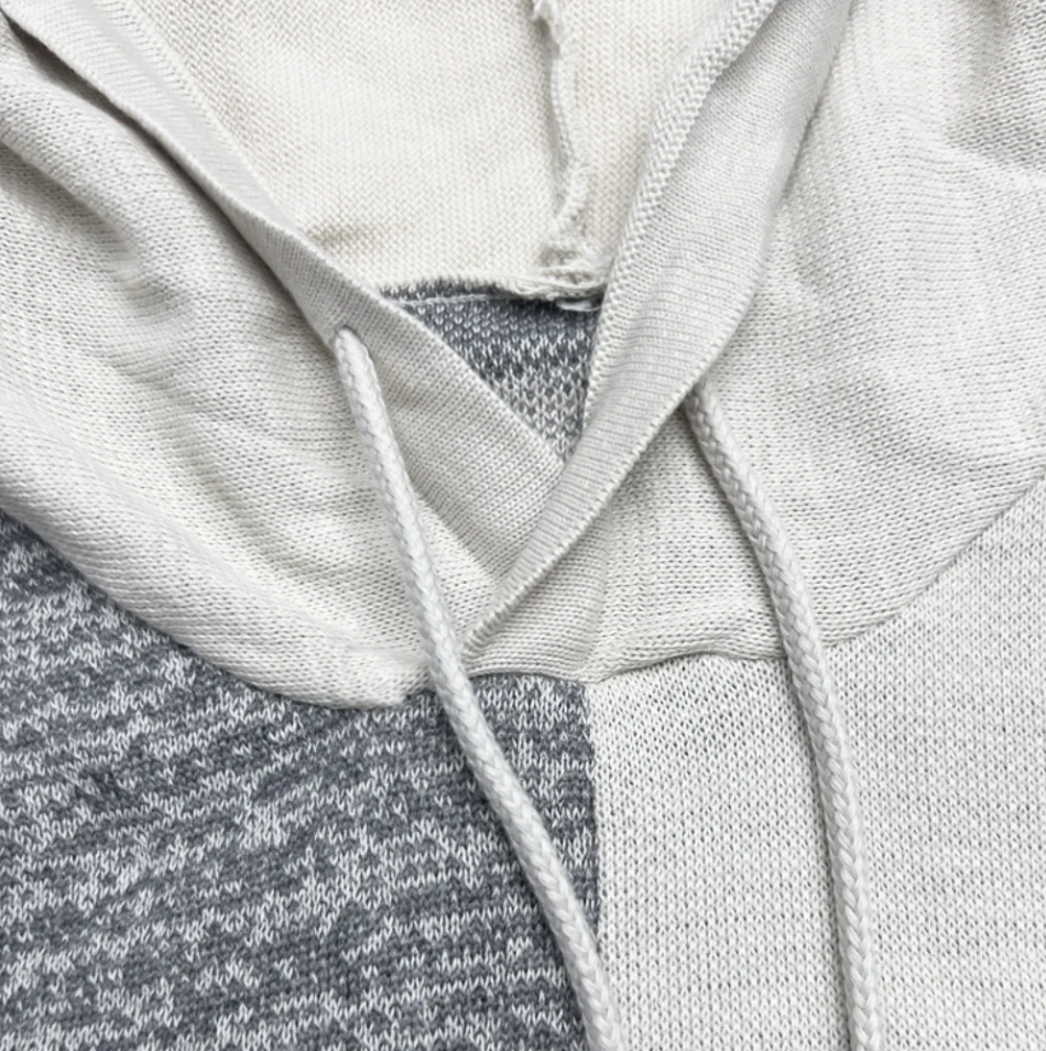 Hermann – Moderner Patchwork-Hoodie Für Herren