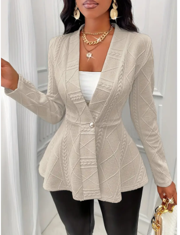 Dariah - Eleganter Damen Blazer mit V-Ausschnitt