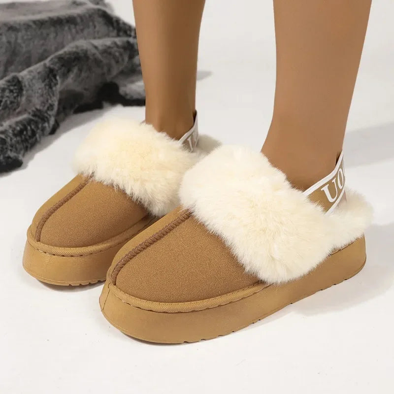 Danara - CozyStep - Winter-Wildleder Hausschuhe für Damen