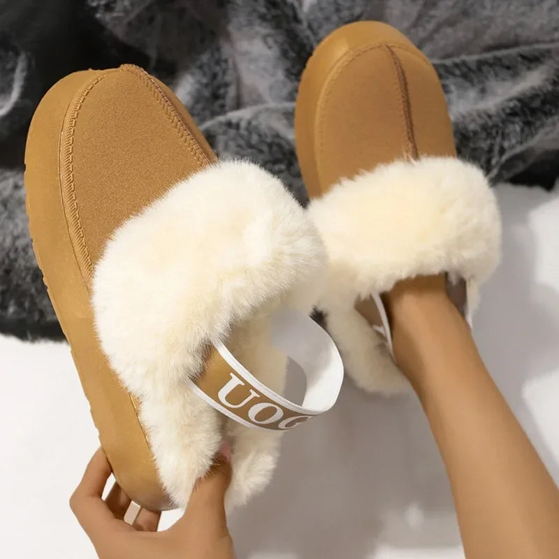 Danara - CozyStep - Winter-Wildleder Hausschuhe für Damen