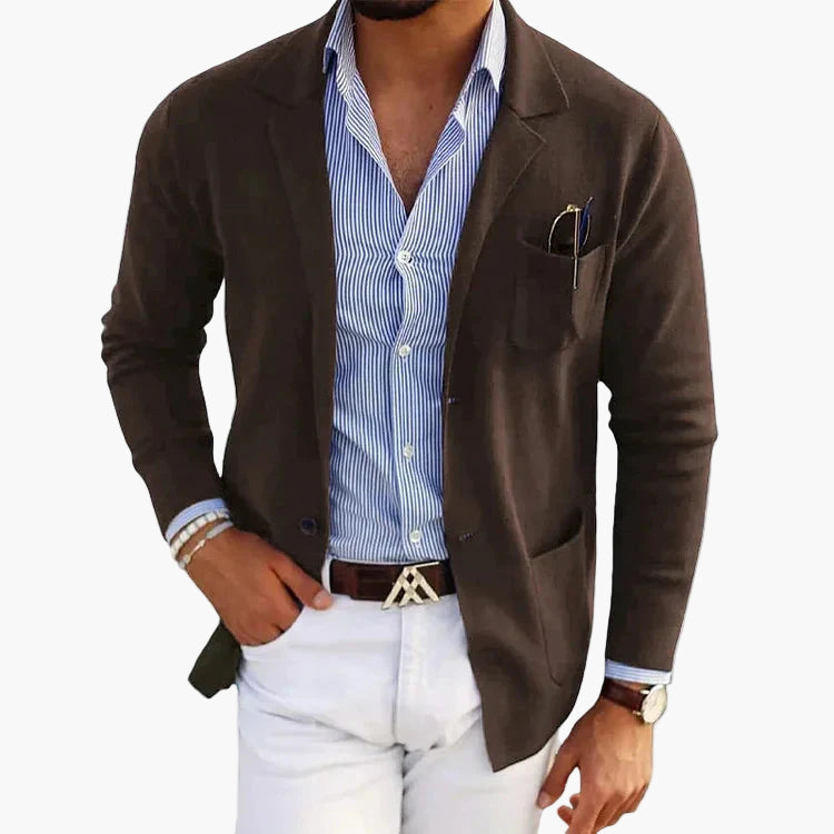 Cedrik - Herren Blazer Modern Klassisch Stilvoll