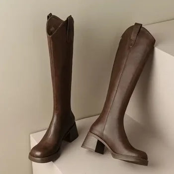 Becca - Hohe Absätze Lange Stiefel