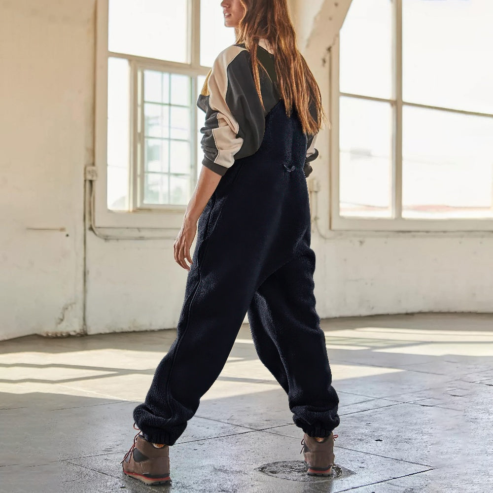 Catrin – Verstellbarer Cord-Fleece-Overall