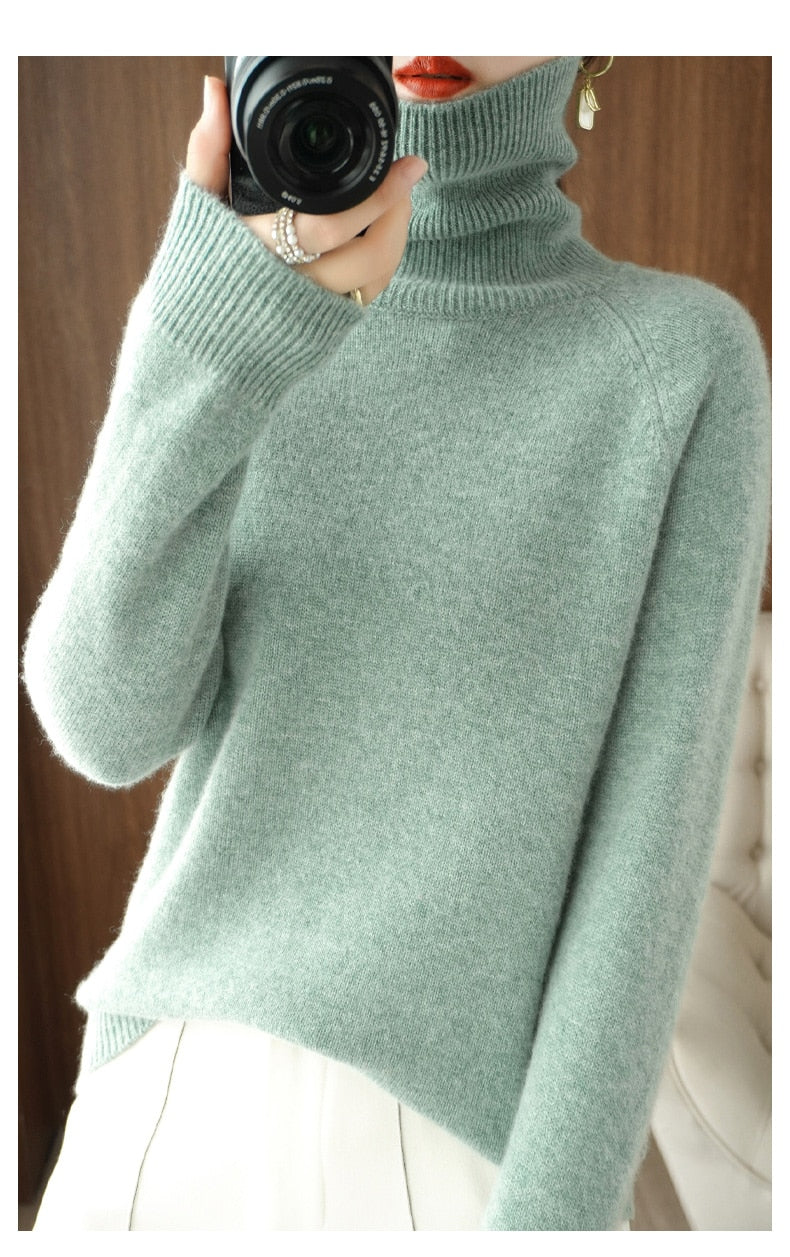 SoftWarm - Kaschmir-Strickpullover