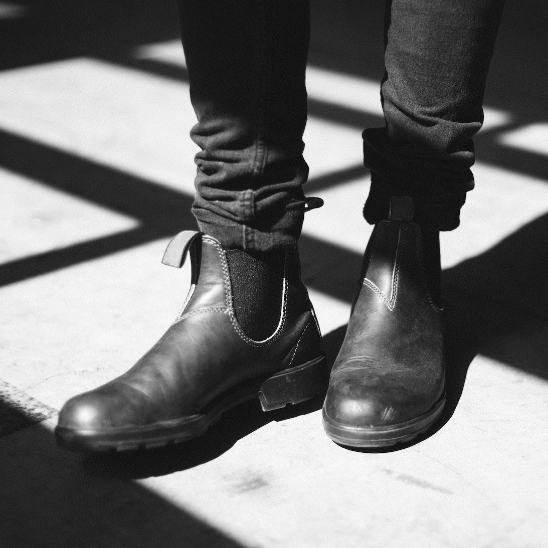 Sophie - Chelsea Stiefel aus Leder
