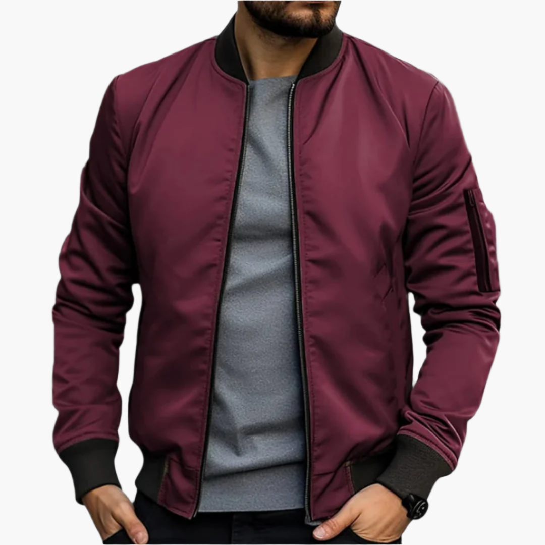 Ulrich – Bomberjacke für Herren, moderner Casual-Look für Alltag & Freizeit