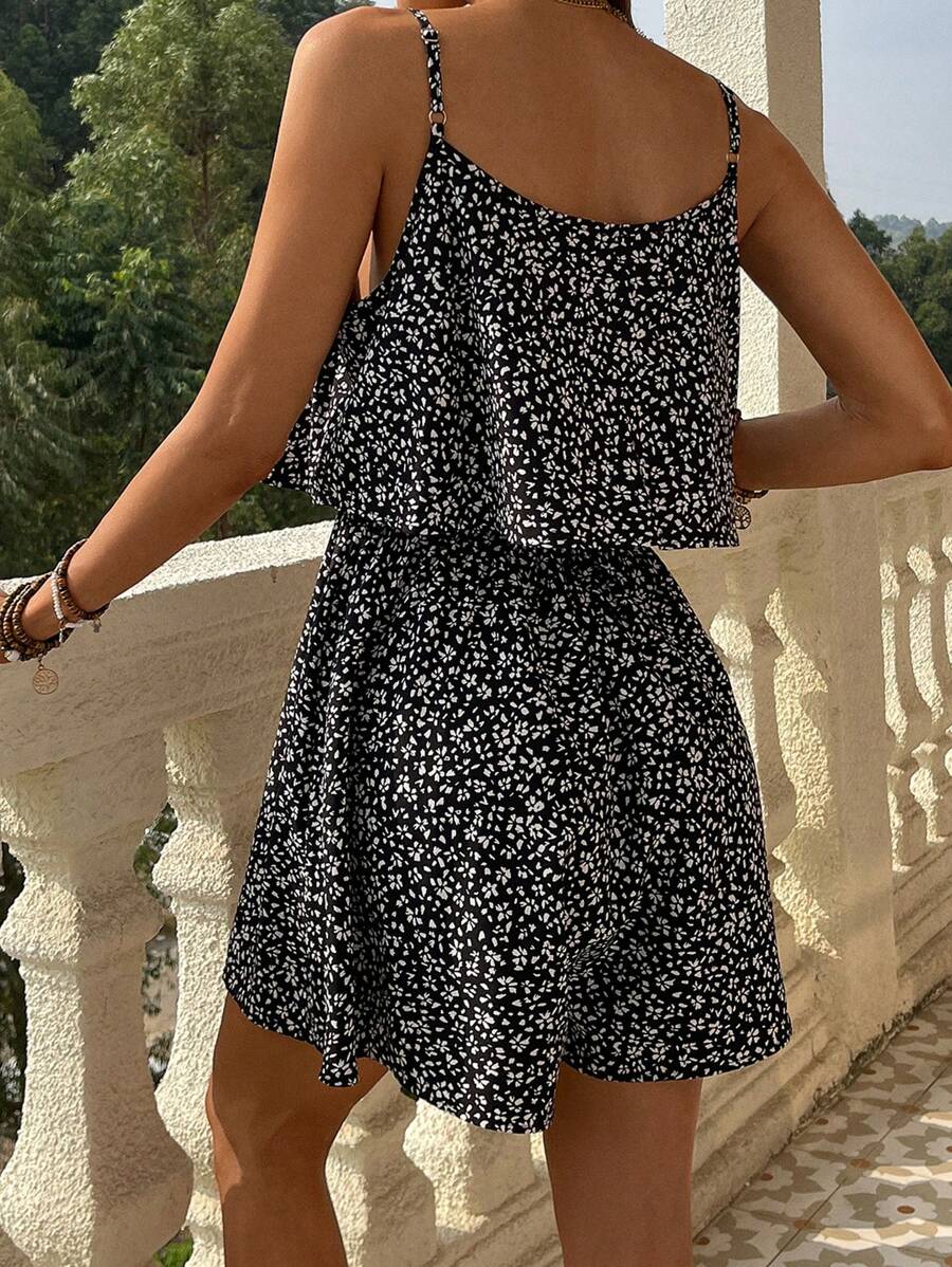 Tabea – Damen Jumpsuit Mit Spaghettiträgern Sommerlich Und Modisch 2