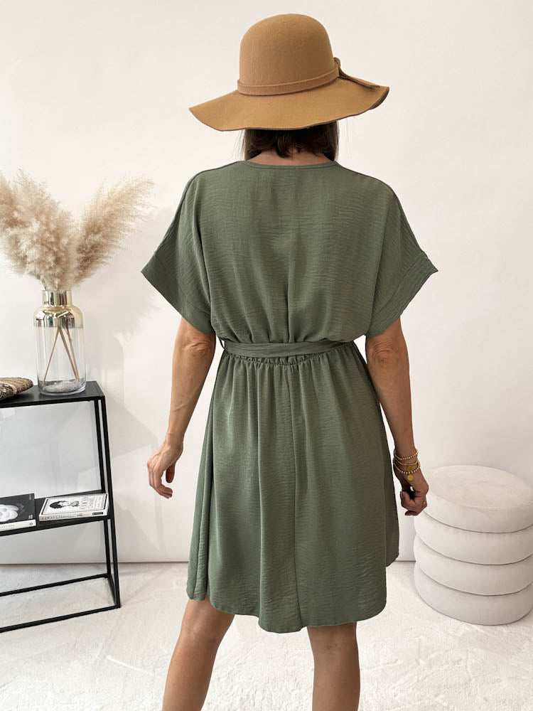 Talvi - Süßes Sommer-Midikleid - Grün2