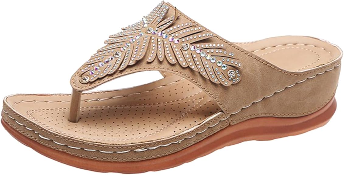 Theodora- Orthopädische Komfort Sandalen Damen Beige