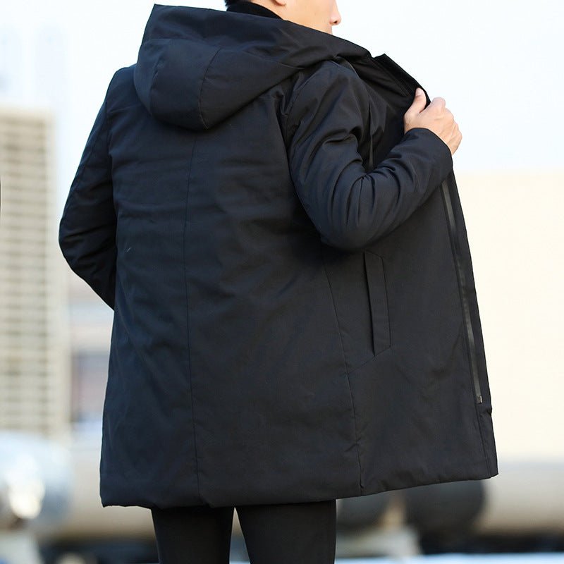 Ulsten – Wasserdichte Herren Winterjacke mit Kapuze Schwarz