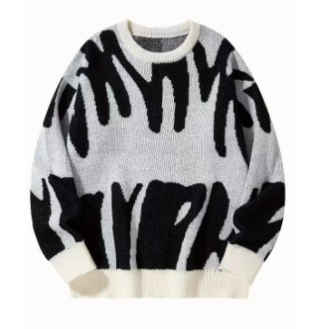 Julius - Lässiger Herren-Strickpullover mit langen Ärmeln