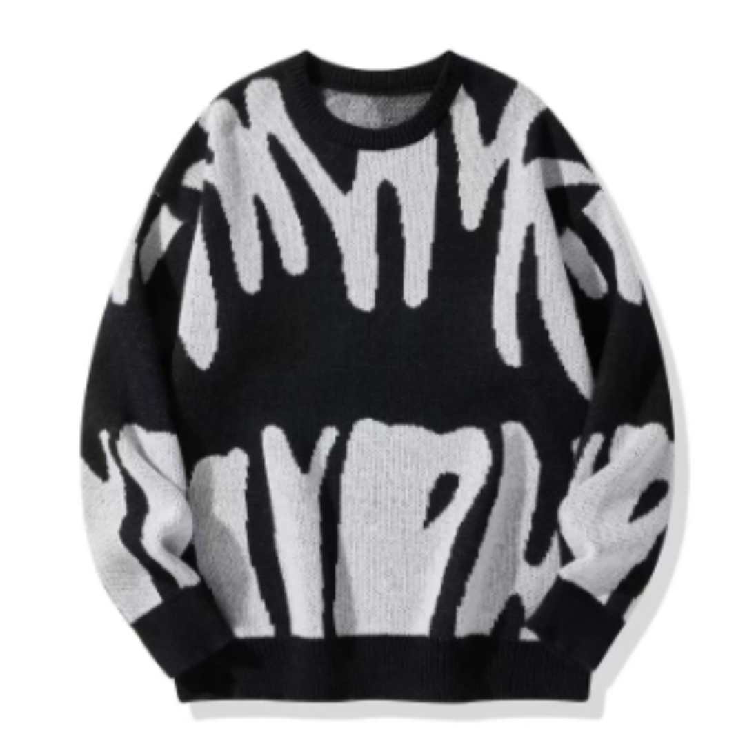 Julius - Lässiger Herren-Strickpullover mit langen Ärmeln