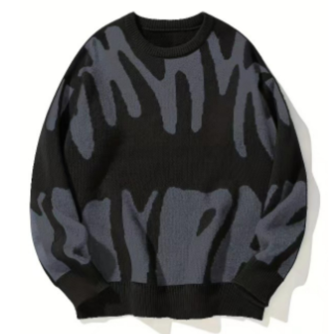 Julius - Lässiger Herren-Strickpullover mit langen Ärmeln