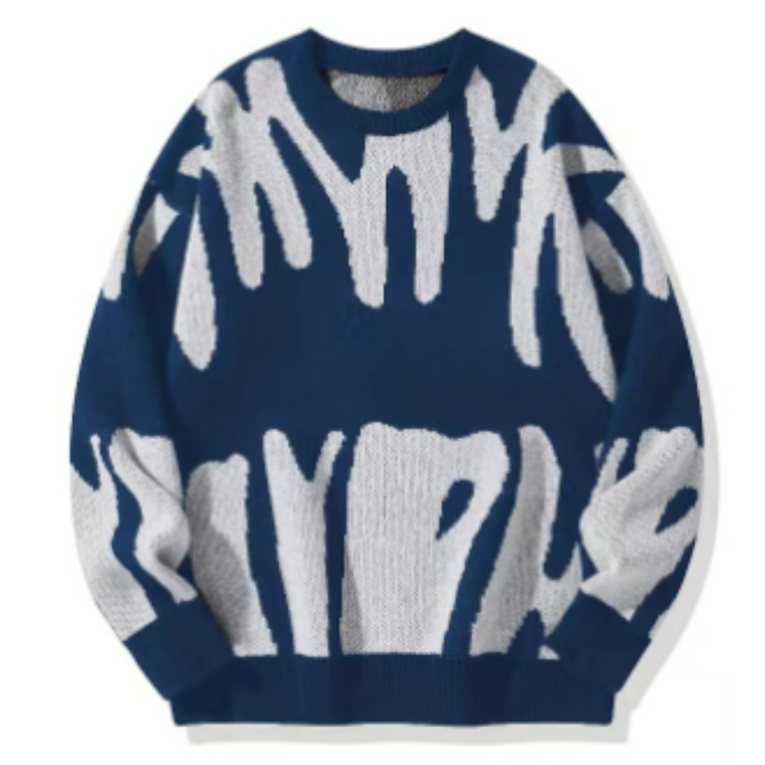 Julius - Lässiger Herren-Strickpullover mit langen Ärmeln