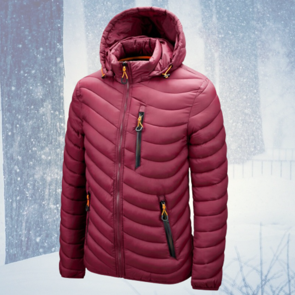 Rudi – Wasserdichte Hybridjacke Mit Abnehmbarem Hut