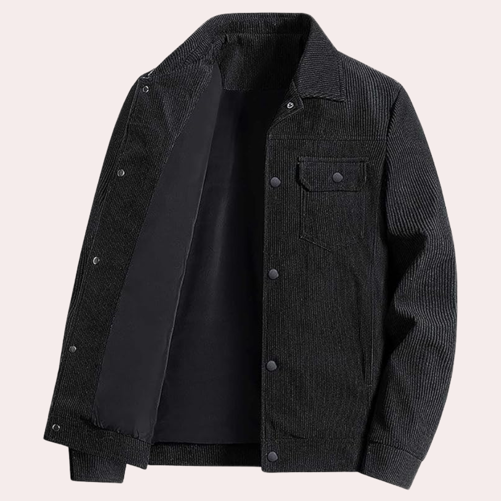 Justus - Klassische Herren-Cordjacke im Retro-Stil