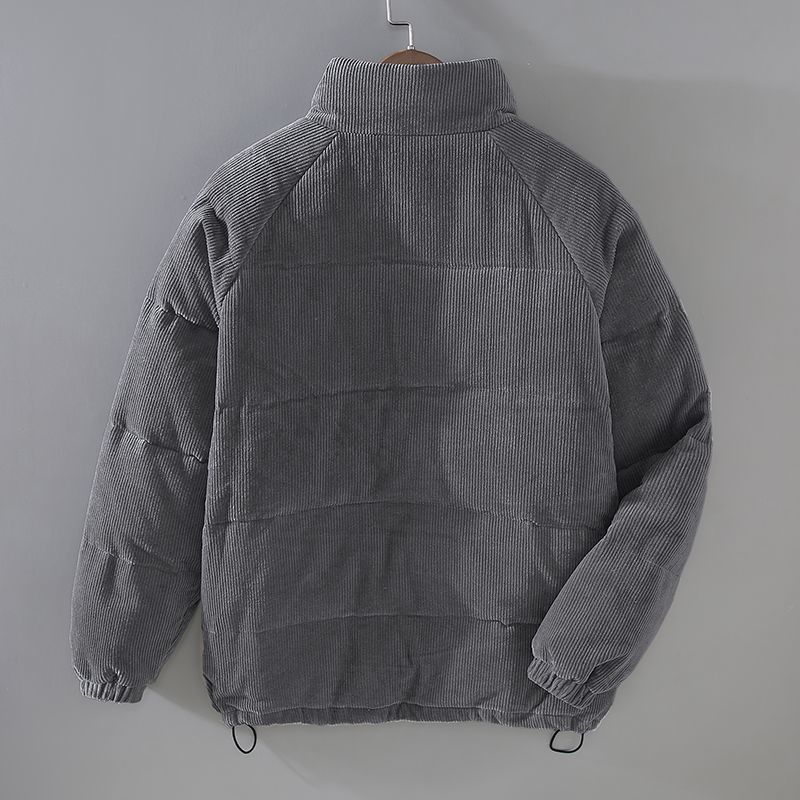 Vornulf – Tommy Kordjacke für Herren Vintage Style Grau
