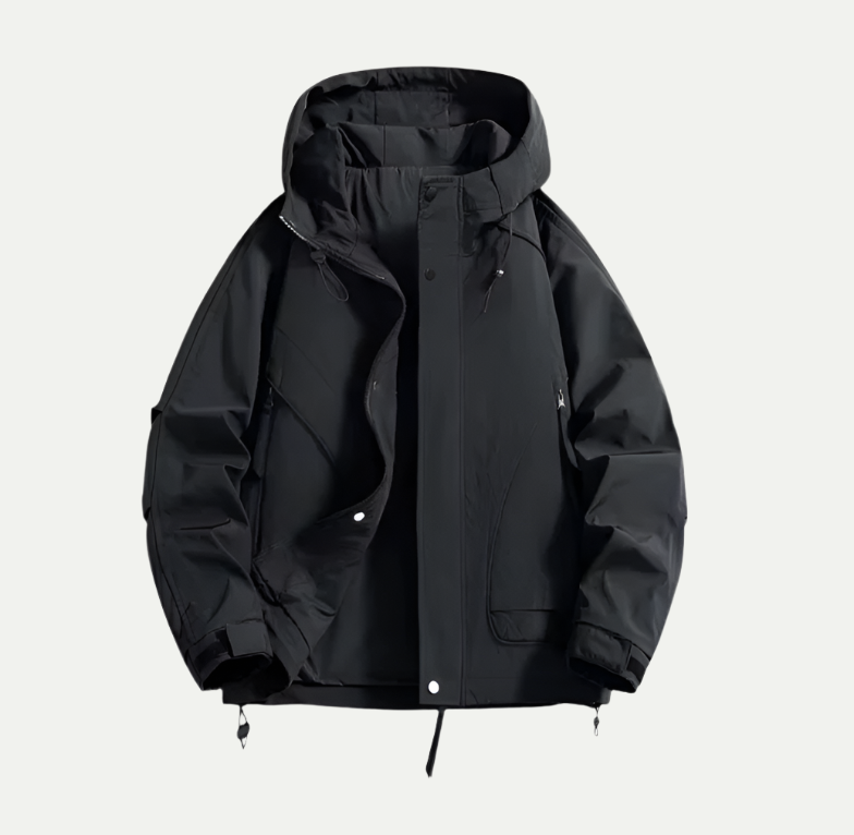 Charly - Wasserdichte Leichtjacke mit Verstellbarer Kapuze