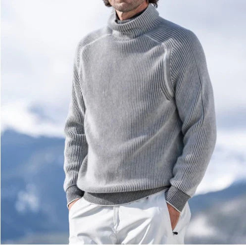 Arvid – Eleganter Rollkragenpullover für Herren