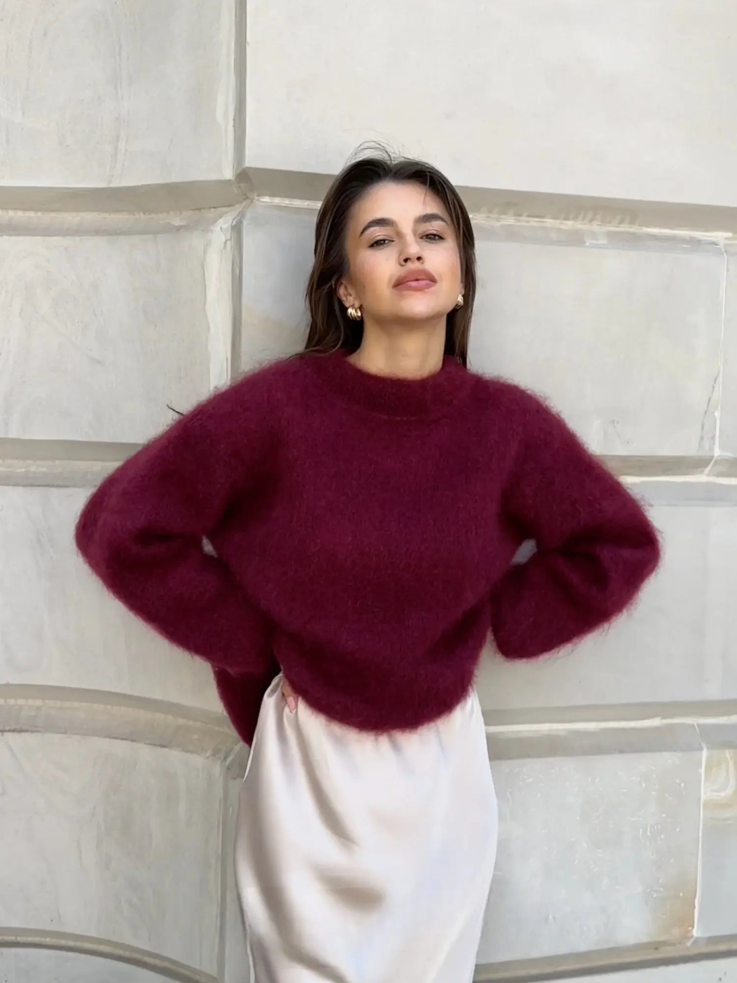 Olga – Weicher Pullover Für Damen