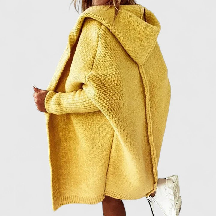 Women Cardigan Seasonalb Gelb