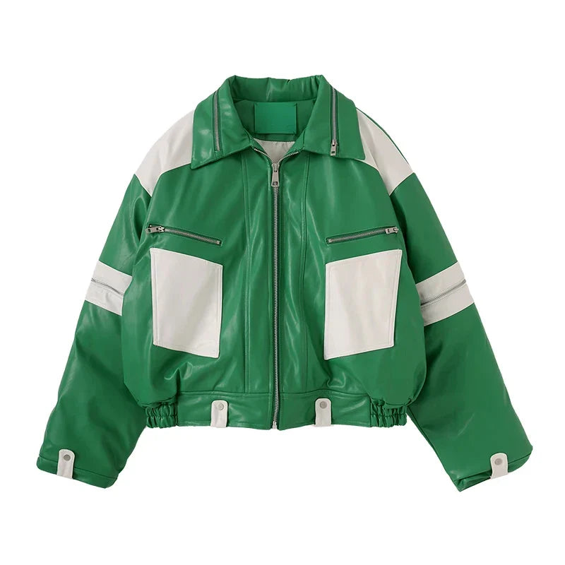 Zippato Lederjacke