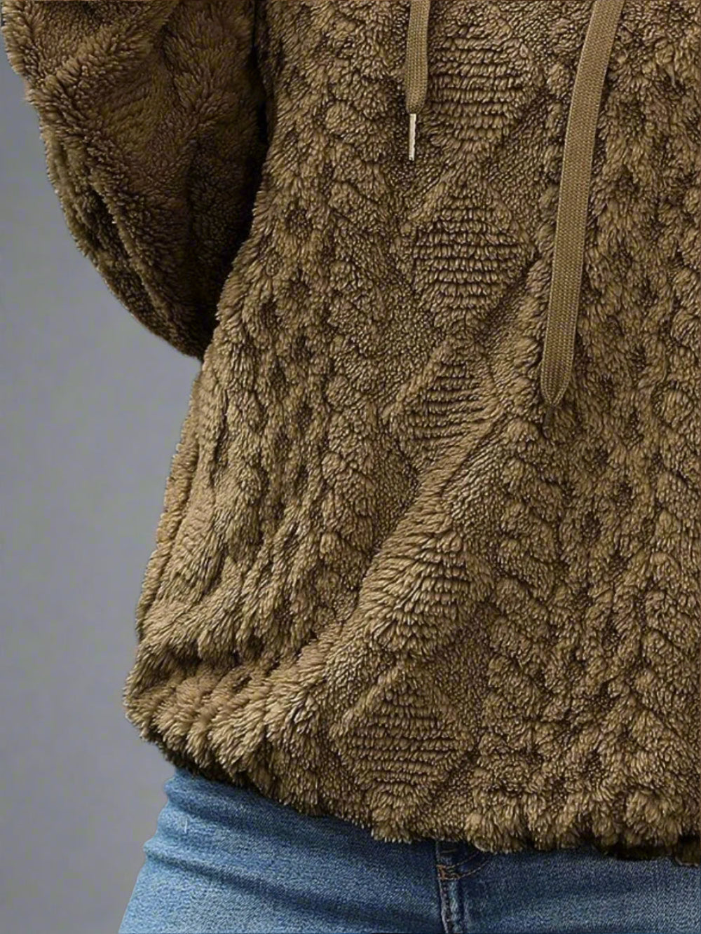 Sophie – Gemusterter Hoodie mit weichem Tragegefühl