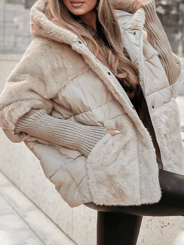 Claudia – Modische Winterjacke Mit Kapuze