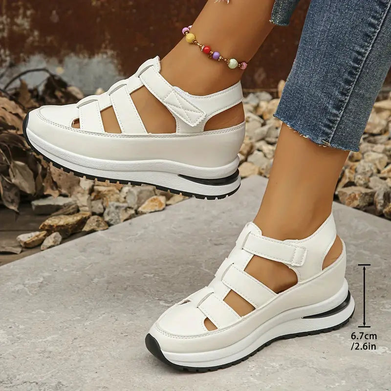 OrthoJoy - Orthopädische Keilabsatzsandalen