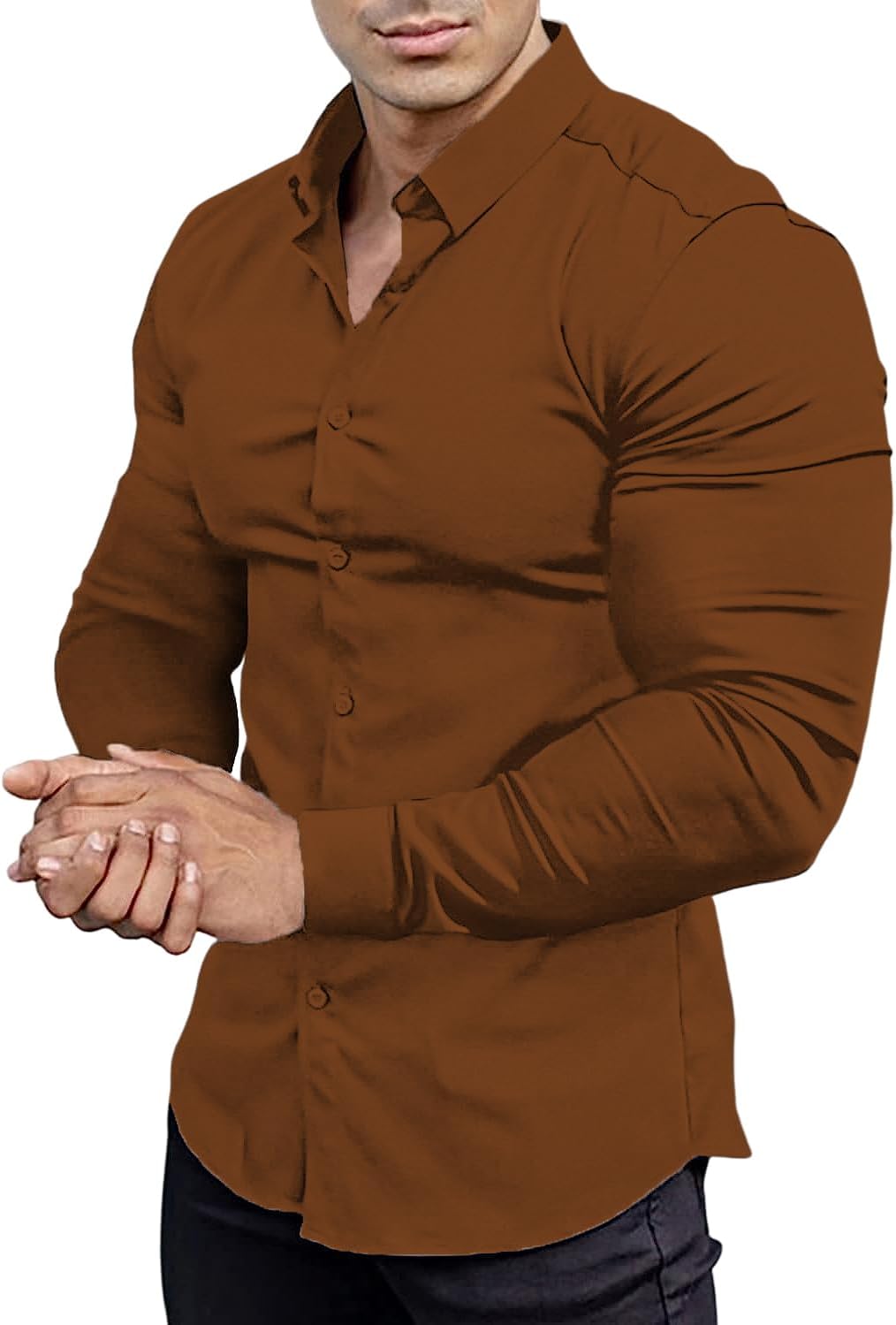 Gideon - Slim-Fit Herrenhemd für Frühling 2025