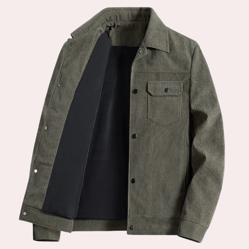 Justus - Klassische Herren-Cordjacke im Retro-Stil
