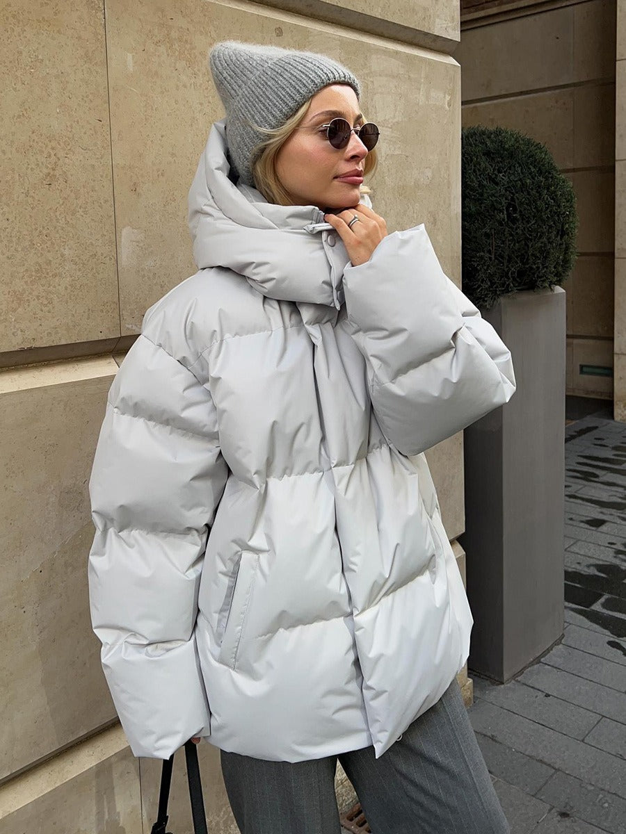 Jayleen - Kuscheliger wattierter Wintermantel