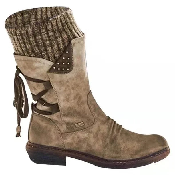 Nea – Winter Schuhe Damen Warm Gefüttert Niedrig