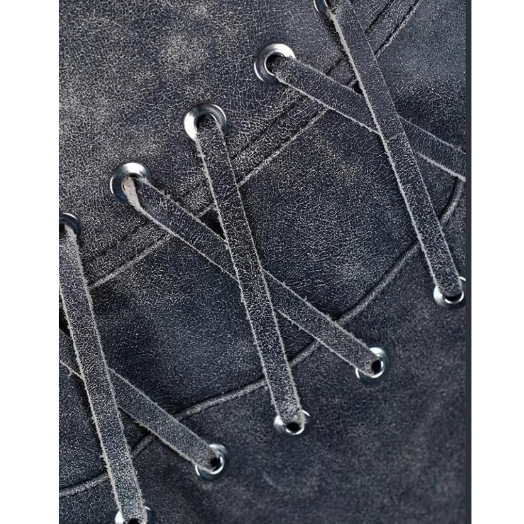 Noemi – Klassische Schwarze Bikerjacke