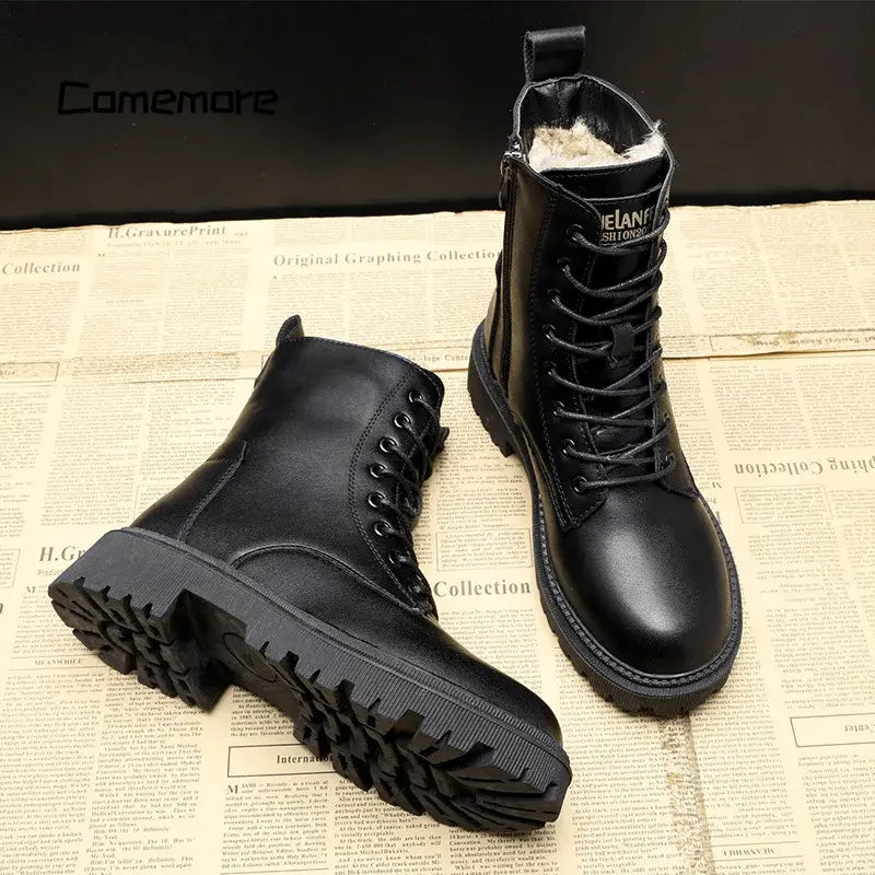 Tanja - Stiefel Premium Leder Warm Elegant Rutschfest