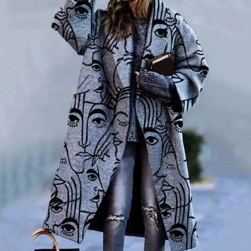 Antonia – Warmer Langer Trenchcoat Für Damen