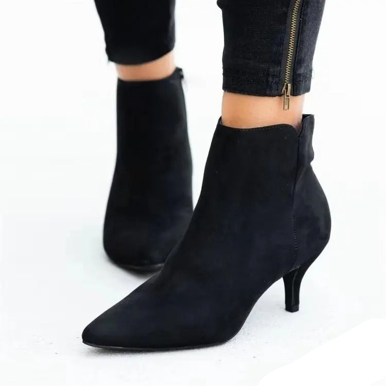 Alina – Stilvolle Stiefeletten Mit Absatz Für Eleganz