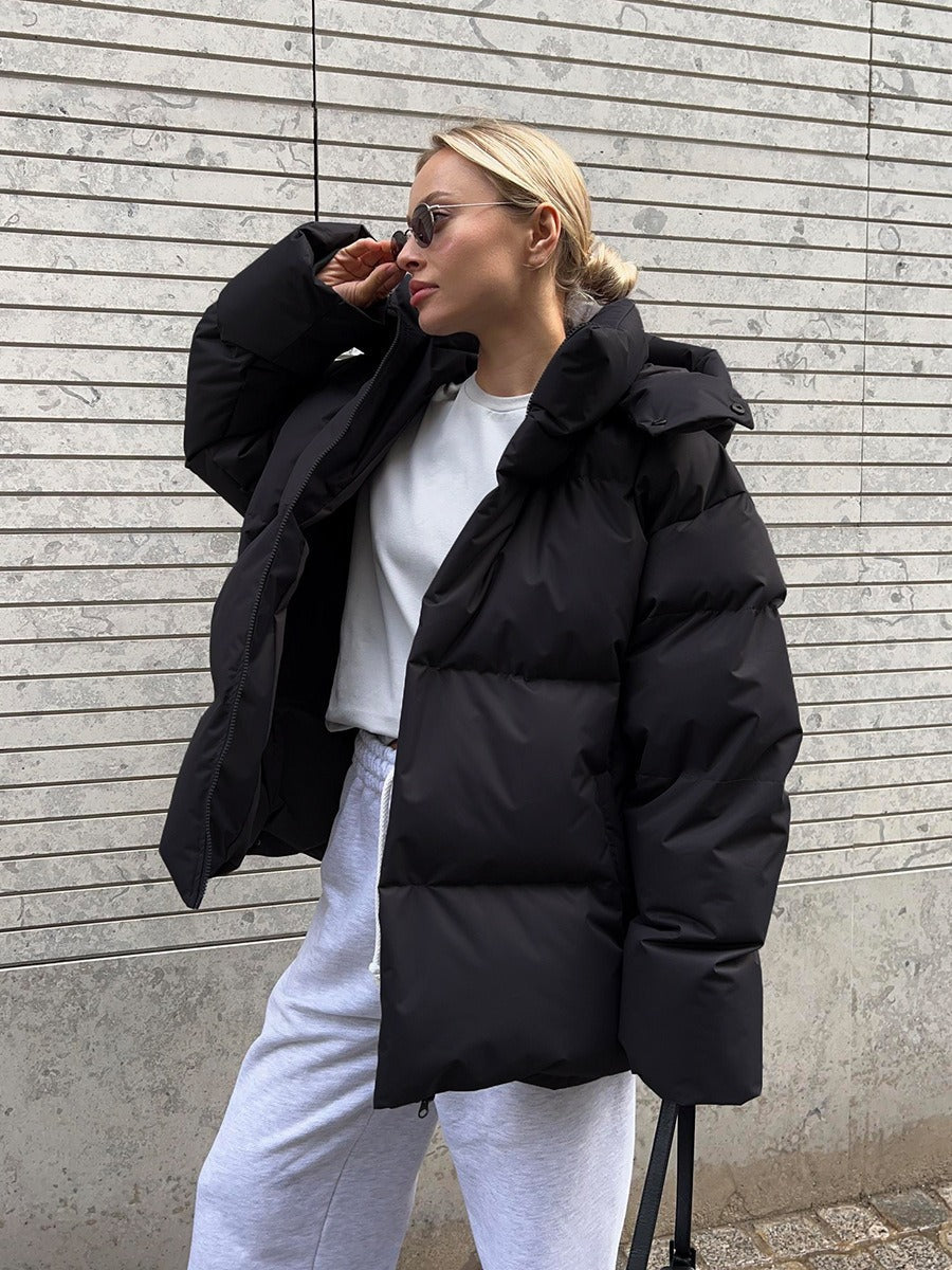 Jayleen - Kuscheliger wattierter Wintermantel