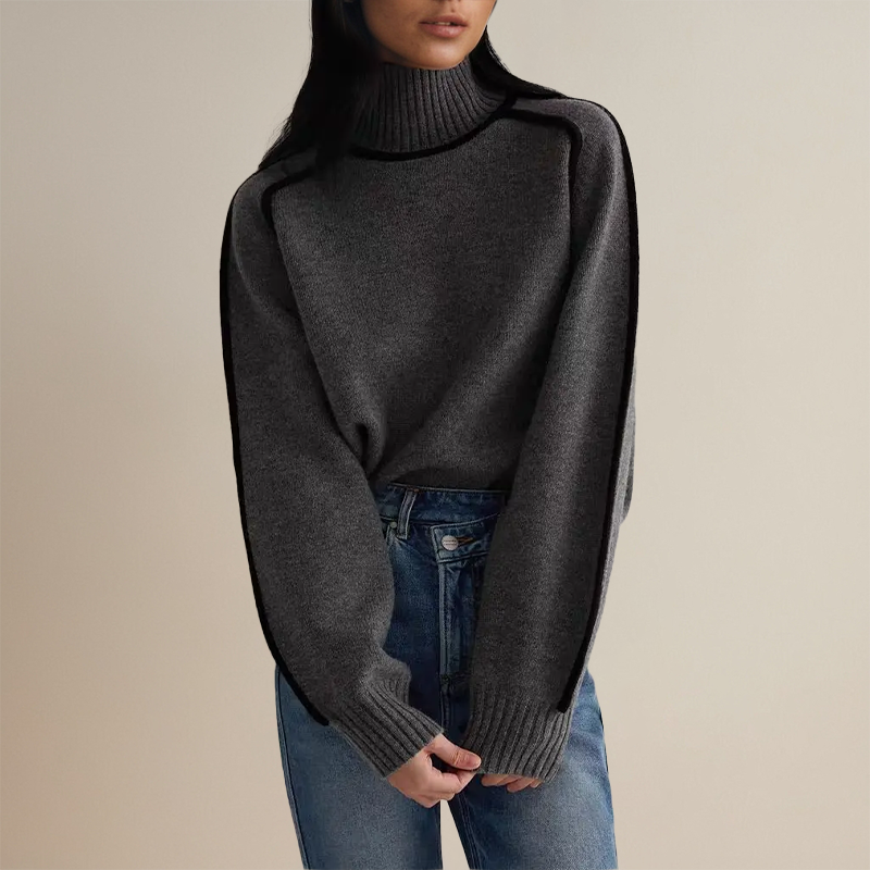Dora – Gemütlicher Rollkragenpullover für Damen