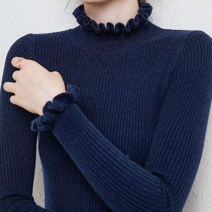 Quana - Kaschmir Rollkragenpullover für Damen