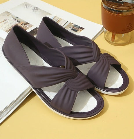 Suzanne- Comfortabele orthopedische sandalen met strikdesign