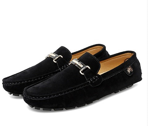 Georg – Herren Mokassins Wildleder Slip-On