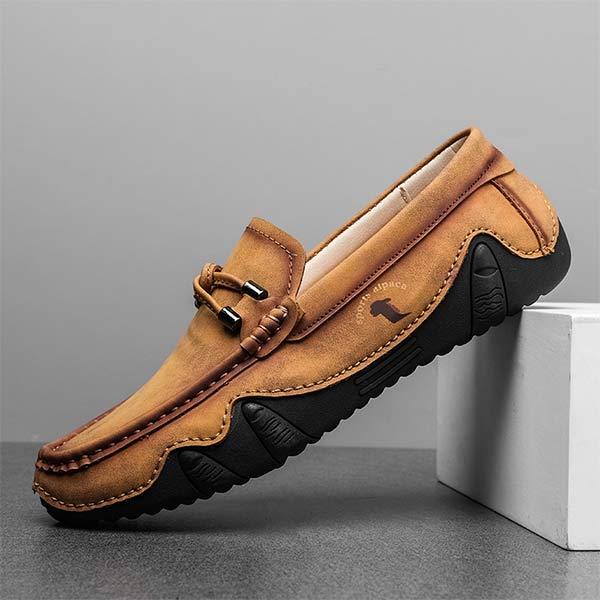 Günther – Handgenähte Loafer Herren Gummisohle Komfort