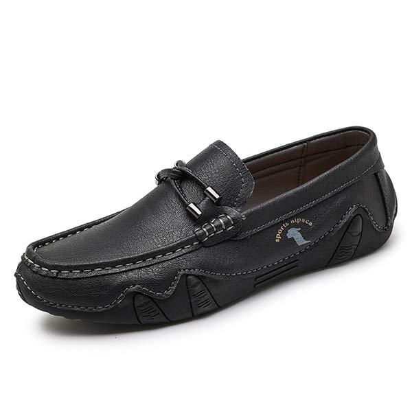 Günther – Handgenähte Loafer Herren Gummisohle Komfort